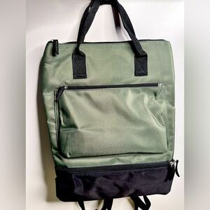 DSW Army Green. Tote bag/Back Pack.